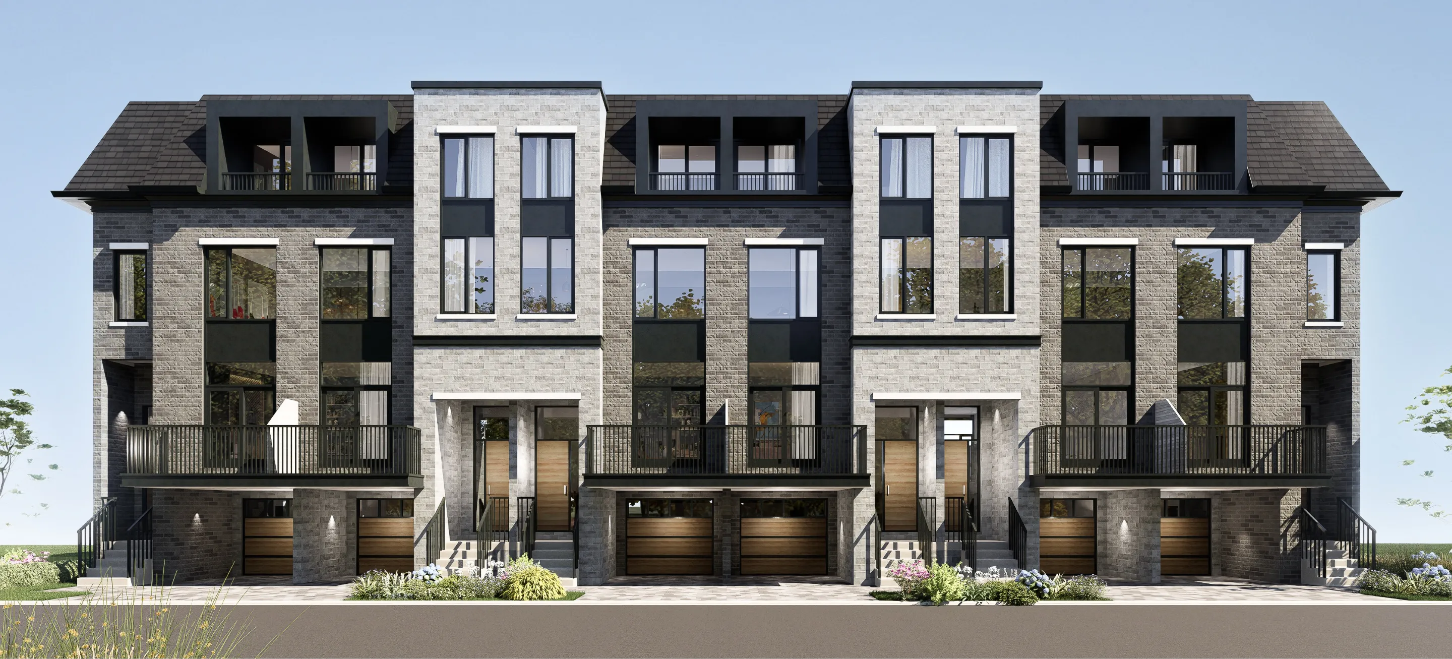 Rollingwood neighbourhood aerial view