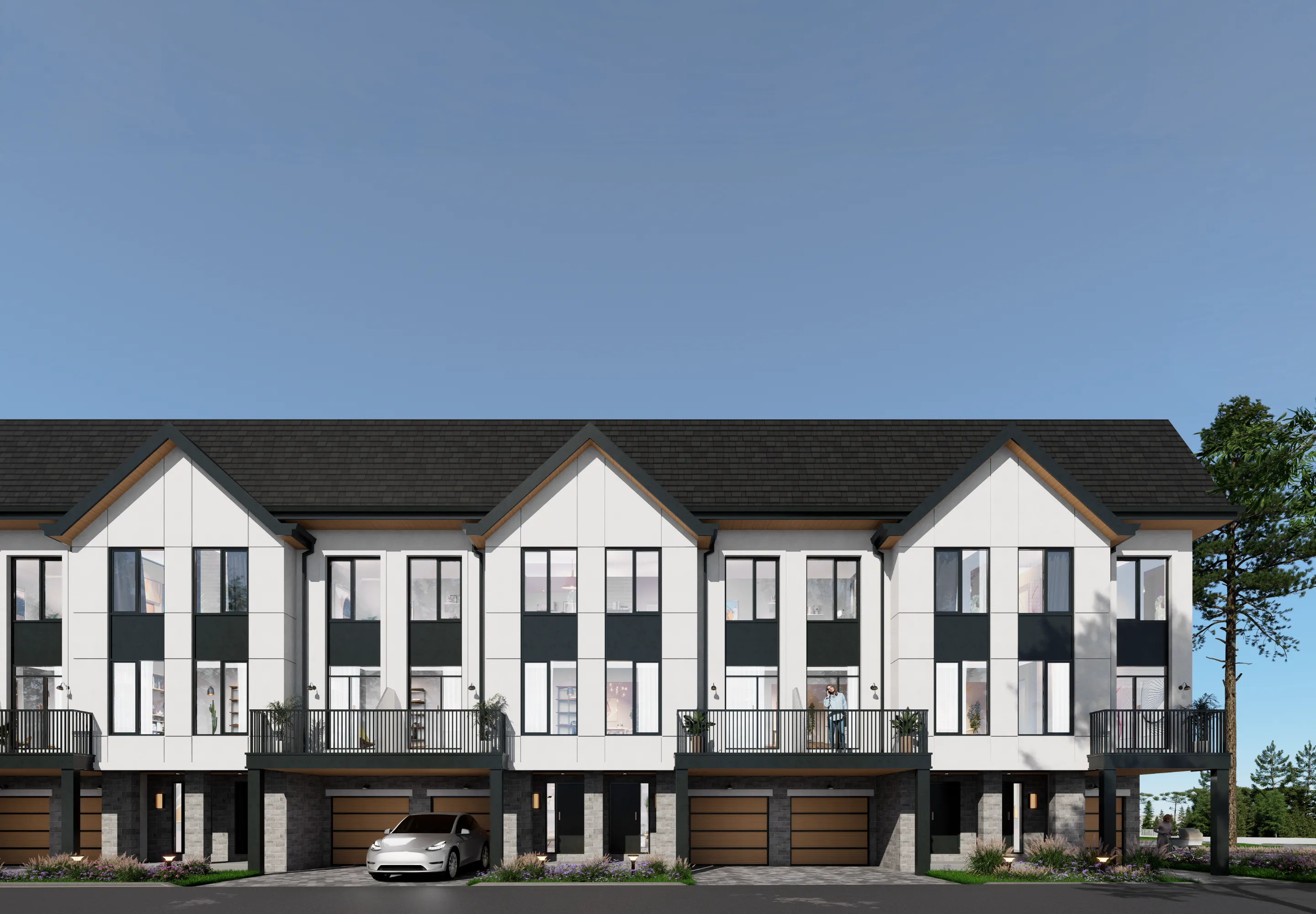 Rollingwood Townhomes exterior rendering